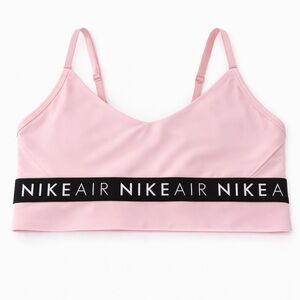 Nike Air Dri-FIT Pink Sports Bra Medium